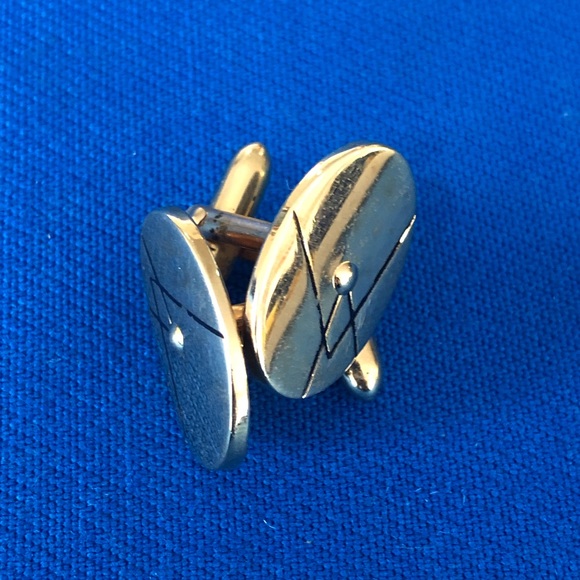 Vintage Swank Tie Clip and Cufflinks Set - Picture 3 of 6
